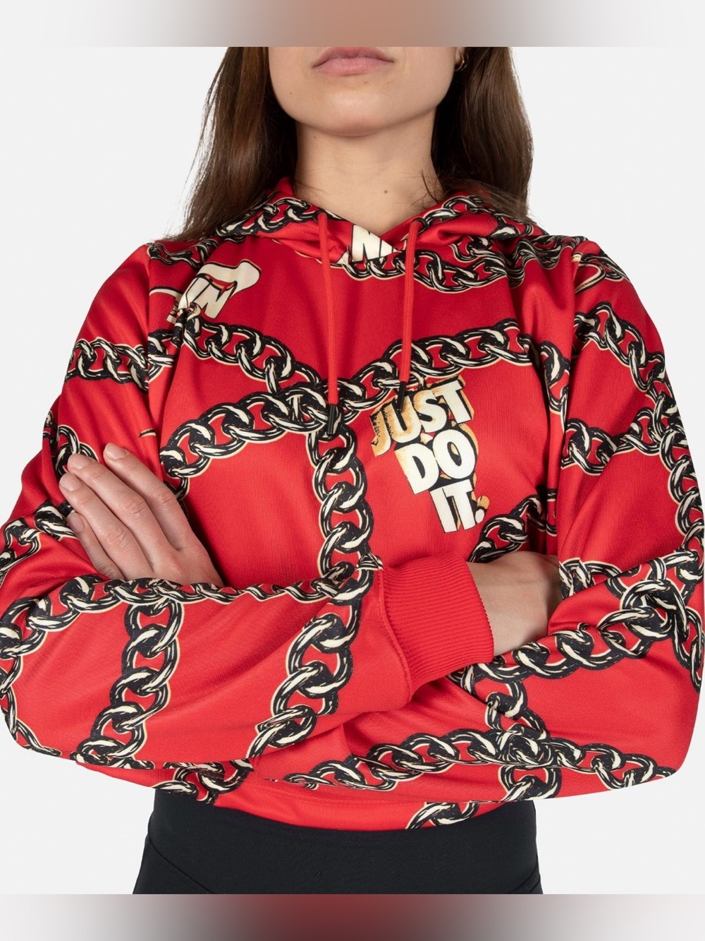 Nike Sportswear Icon Clash cropped hoodie Women’s M